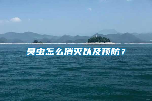 臭蟲怎么消滅以及預(yù)防?