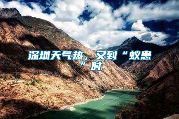 深圳天氣熱，又到“蟻患”時