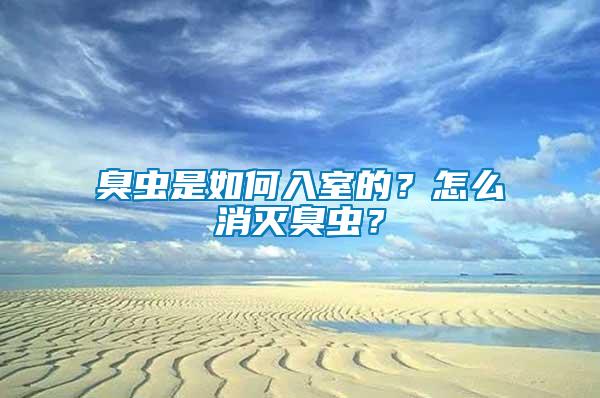 臭蟲是如何入室的？怎么消滅臭蟲？