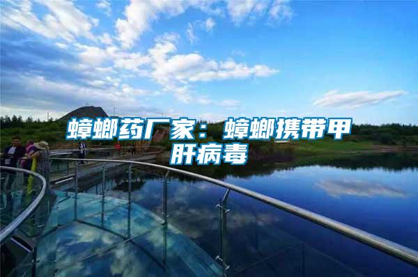 蟑螂藥廠家:蟑螂攜帶甲肝病毒