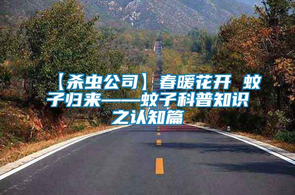 【殺蟲公司】春暖花開(kāi) 蚊子歸來(lái)——蚊子科普知識(shí)之認(rèn)知篇