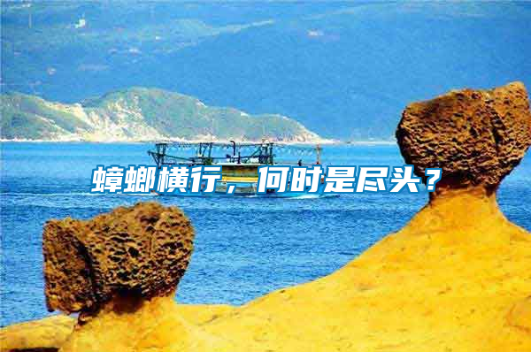 蟑螂橫行，何時是盡頭？